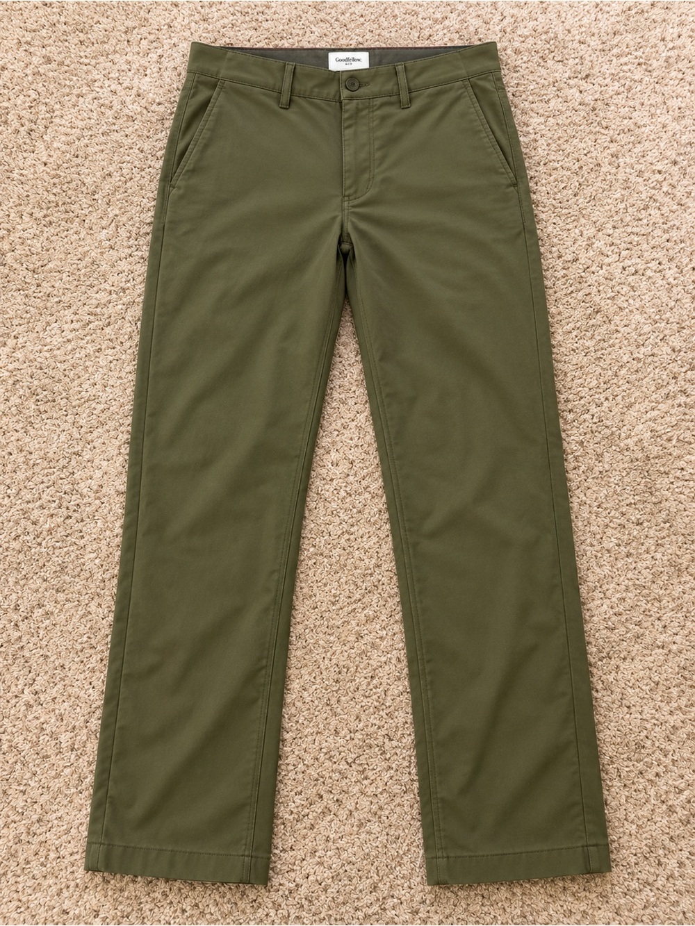 Goodfellow & Co Olive Green Straight Chinos